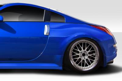 Duraflex - Nissan 350Z Demon Duraflex Rear Fender Flares 113549