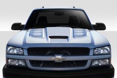 Duraflex - Chevrolet Silverado Viper Duraflex Body Kit- Hood 113798