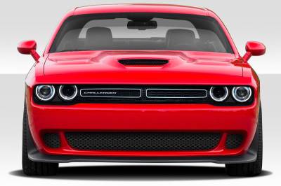 Duraflex - Dodge Challenger Hellcat Look Duraflex Front Bumper Lip Body Kit!!! 113985