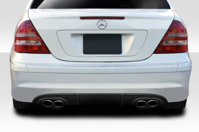 Duraflex - Mercedes C Class AMG L-Sport Duraflex Rear Bumper Diffuser Body Kit 114411