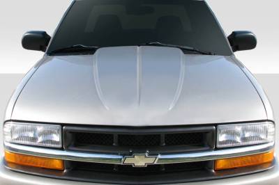 Duraflex - Chevrolet S-10 3" Cowl Duraflex Body Kit- Hood 114537