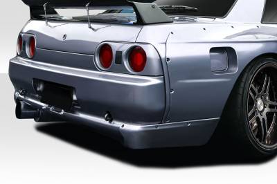 Duraflex - Nissan Skyline 2DR TKO RBS Duraflex Rear Bumper Add On Spats 114874