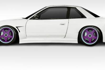 Duraflex - Nissan 240SX WX9 Duraflex Side Skirts Body Kit 114940