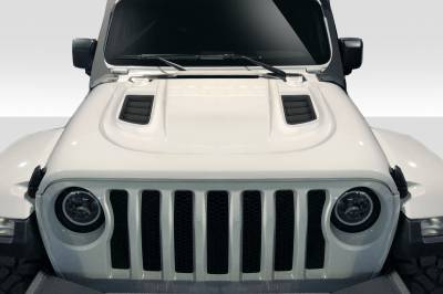 Duraflex - Jeep Wrangler MPR Duraflex Body Kit- Hood 115032