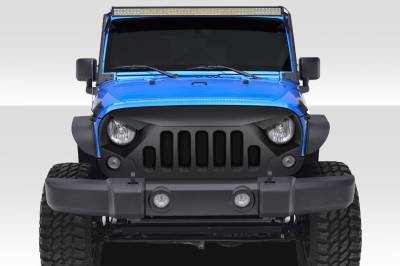 Duraflex - Jeep Wrangler Predator Duraflex Grill/Grille 115250