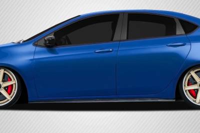 Carbon Creations - Dodge Dart Scat Look Carbon Fiber Creations Side Skirts Body Kit 115437