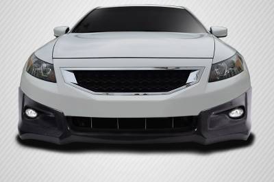 Carbon Creations - Honda Accord 2DR HFP V2 Carbon Fiber Front Bumper Lip Body Kit 115448