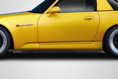 Carbon Creations - Honda S2000 A-Sport Carbon Fiber Side Skirts Splitters Body Kit 115540