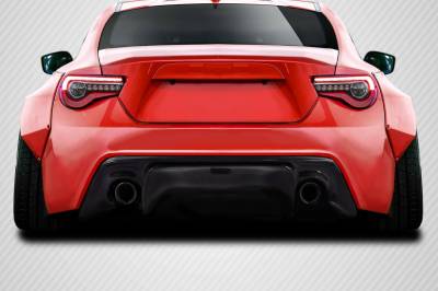 Carbon Creations - Scion FRS GT500 V3 Carbon Fiber Rear Bumper Diffuser Body Kit 115564