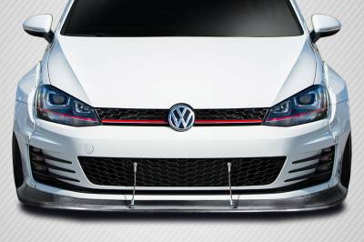 Carbon Creations - Volkswagen Golf TKO RBS Carbon Fiber Front Bumper Lip Body Kit 115706