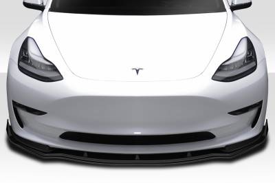 Duraflex - Tesla Model 3 EBS Duraflex Front Bumper Lip Body Kit 115787