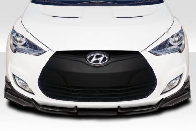 Duraflex - Hyundai Veloster EBS Duraflex Front Bumper Lip Body Kit 115976