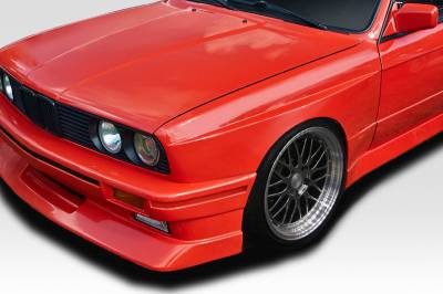 Duraflex - BMW 3 Series M3 Look Duraflex Body Kit- Wide Front Fenders 116007