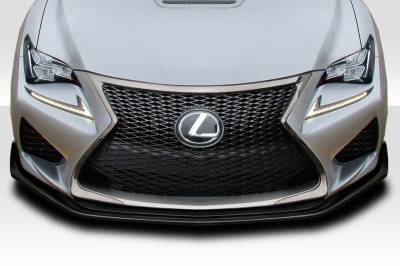 Duraflex - Lexus RC-F 2DR AG Design Duraflex Front Bumper Lip Body Kit 116869