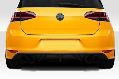 Duraflex - Volkswagen Golf RZ Duraflex Rear Bumper Diffuser Body Kit 116999