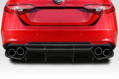 Duraflex - Alfa Romeo Giulia Garda Duraflex Rear Bumper Diffuser Body Kit 118258