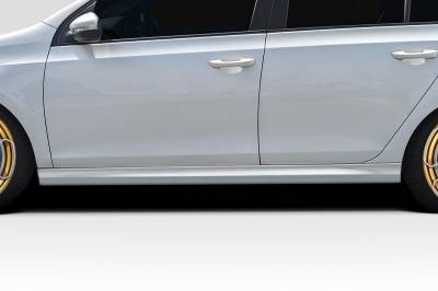 Duraflex - Volkswagen Golf Rabbet Duraflex Side Skirts Body Kit 118315