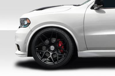 Duraflex - Dodge Durango SRT Style Duraflex Front Fender Flares 118492