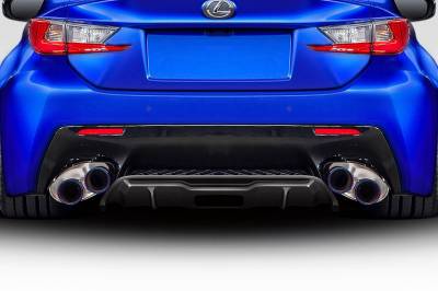 Duraflex - Lexus RC-F Emery Duraflex Rear Bumper Lip Diffuser Body Kit 118573