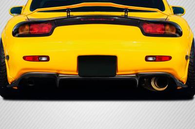 Carbon Creations - Mazda RX7 GT Spec Carbon Fiber Rear Bumper Lip Diffuser Body Kit 119026