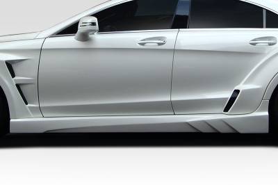 Duraflex - Mercedes CLS Vector Duraflex Side Skirts Body Kit 119270