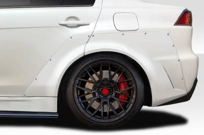 Duraflex - Mitsubishi Lancer Vantix Duraflex Body Kit- Rear Fender Flares 119380