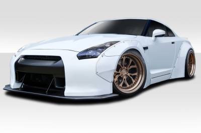 Duraflex - Nissan GTR 2DR LBW Duraflex 14pcs Full Body Kit 113661