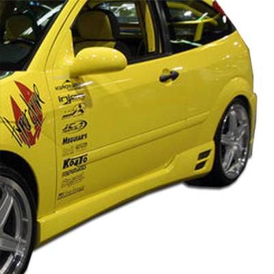 Duraflex - Ford Focus ZX3 Duraflex Evo 3 Side Skirts Rocker Panels - 2 Piece - 100051