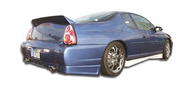 Duraflex - Chevrolet Monte Carlo Duraflex F-1 Rear Bumper Cover - 1 Piece - 100012