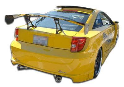 Duraflex - Toyota Celica Duraflex Blits Rear Bumper Cover - 1 Piece - 100176