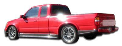 Duraflex - Toyota Tacoma Duraflex TD3000 Rear Add On Bumper Extensions - 2 Piece - 100285