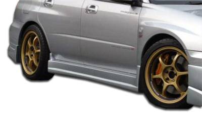 Duraflex - Subaru WRX Duraflex C-Speed Side Skirts Rocker Panels - 2 Piece - 100391