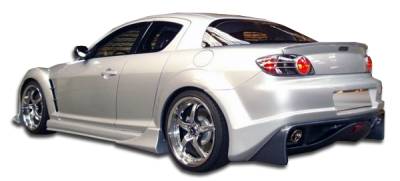 Duraflex - Mazda RX-8 Duraflex Vader Rear Bumper Cover - 1 Piece - 100590