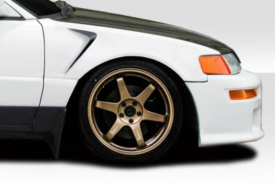 Duraflex - Honda CRX Duraflex F-1 Fenders - 2 Piece - 100810