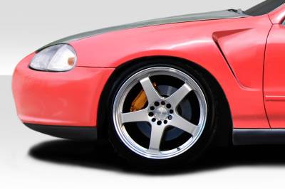 Duraflex - Honda Del Sol Duraflex F-1 Fenders - 2 Piece - 101251