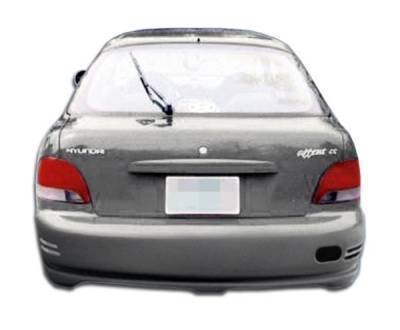 Duraflex - Hyundai Accent HB Duraflex Evo Rear Bumper Cover - 1 Piece - 101587