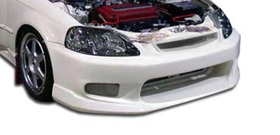 Duraflex - Honda Civic Duraflex C-1 Front Bumper Cover - 1 Piece - 101746