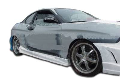 Duraflex - Hyundai Tiburon Duraflex Bomber Side Skirts Rocker Panels - 2 Piece - 101856