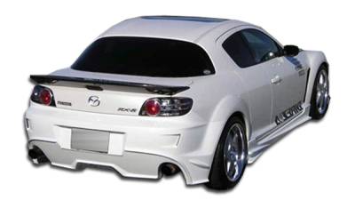 Duraflex - Mazda RX-8 Duraflex Velocity Rear Bumper Cover - 1 Piece - 102301