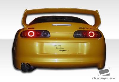 Duraflex - Toyota Supra Duraflex TD3000 Wide Body Rear Bumper Cover - 1 Piece - 102529