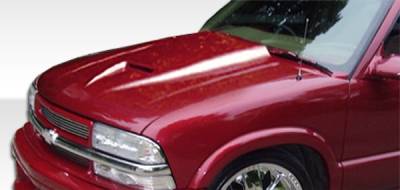 Duraflex - Chevrolet Blazer Duraflex Ram Air Hood - 1 Piece - 103018