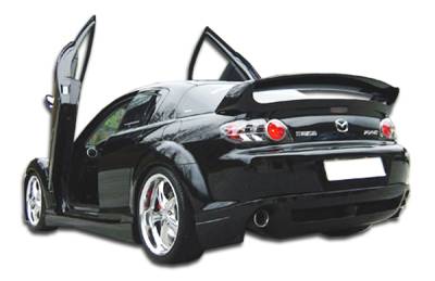 Duraflex - Mazda RX-8 Duraflex R-Speed Rear Lip Under Spoiler Air Dam - 1 Piece - 103156