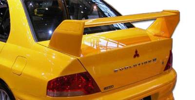 Duraflex - Mitsubishi Lancer Duraflex Evo 7 Wing Trunk Lid Spoiler - 1 Piece - 103196