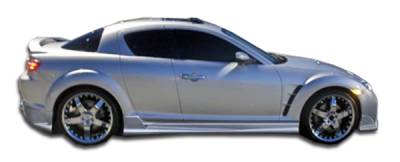 Duraflex - Mazda RX-8 Duraflex Raven Side Skirts Rocker Panels - 2 Piece - 103215