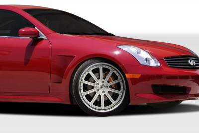 Duraflex - Infiniti G35 2DR Duraflex M-1 Sport Fenders - 2 Piece - 103525