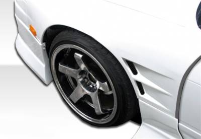 Duraflex - Nissan 240SX Duraflex D-1 Sport Fenders - 2 Piece - 103546