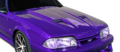 Duraflex - Ford Mustang Duraflex Mach1 Hood - 1 Piece - 104175