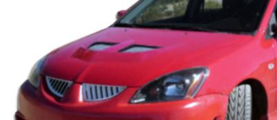 Duraflex - Mitsubishi Lancer Duraflex Evo Hood - 1 Piece - 104189