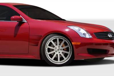 Duraflex - Infiniti G35 2DR Duraflex GT Concept Fenders - 2 Piece - 104207