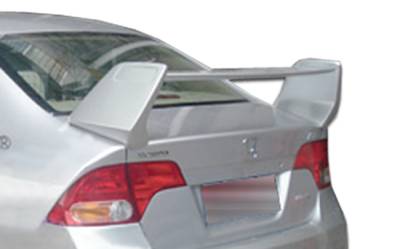 Duraflex - Honda Civic 4DR Duraflex R-Spec Wing Trunk Lid Spoiler - 1 Piece - 104431